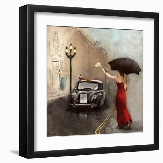 London Streets I-SD Graphics Studio-Framed Art Print