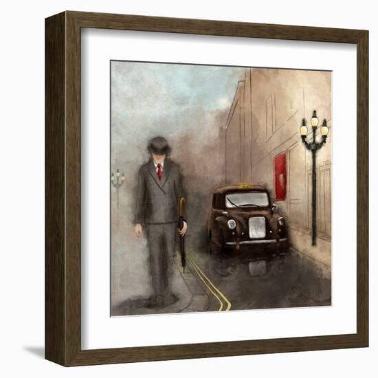 London Streets II-SD Graphics Studio-Framed Art Print