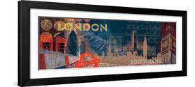 London Streets-Tom Frazier-Framed Art Print