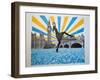 London Stride, 2018-Anne Storno-Framed Giclee Print