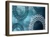 London Studio Abstract-Sheldon Lewis-Framed Art Print