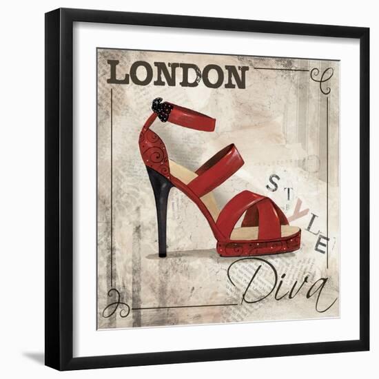 London Style-Fiona Stokes-Gilbert-Framed Giclee Print