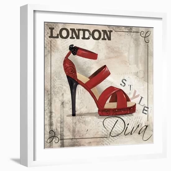 London Style-Fiona Stokes-Gilbert-Framed Giclee Print