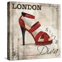 London Style-Fiona Stokes-Gilbert-Stretched Canvas