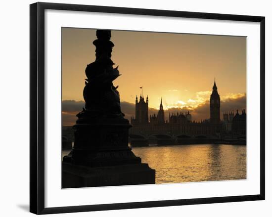 London Sunrise-Joseph Eta-Framed Giclee Print