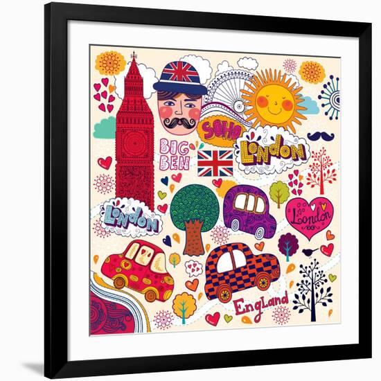 London Symbols-Molesko Studio-Framed Art Print