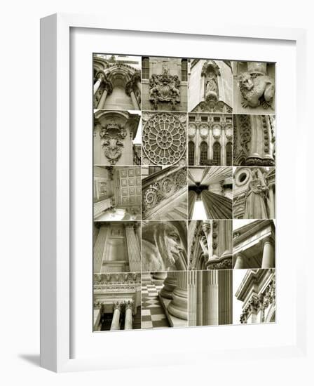 London Synthesized-Mary Karla-Framed Giclee Print