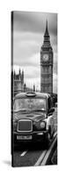 London Taxi and Big Ben - London - UK - England - United Kingdom - Europe - Door Poster-Philippe Hugonnard-Stretched Canvas