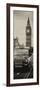 London Taxi and Big Ben - London - UK - England - United Kingdom - Europe - Door Poster-Philippe Hugonnard-Framed Photographic Print