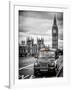 London Taxi and Big Ben - London - UK - England - United Kingdom - Europe-Philippe Hugonnard-Framed Photographic Print