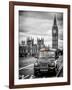 London Taxi and Big Ben - London - UK - England - United Kingdom - Europe-Philippe Hugonnard-Framed Photographic Print