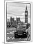 London Taxi and Big Ben - London - UK - England - United Kingdom - Europe-Philippe Hugonnard-Mounted Photographic Print