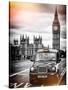 London Taxi and Big Ben - London - UK - England - United Kingdom - Europe-Philippe Hugonnard-Stretched Canvas