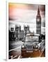 London Taxi and Big Ben - London - UK - England - United Kingdom - Europe-Philippe Hugonnard-Framed Photographic Print