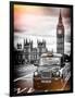 London Taxi and Big Ben - London - UK - England - United Kingdom - Europe-Philippe Hugonnard-Framed Photographic Print