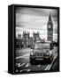 London Taxi and Big Ben - London - UK - England - United Kingdom - Europe-Philippe Hugonnard-Framed Stretched Canvas