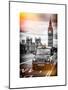 London Taxi and Big Ben - London - UK - England - United Kingdom - Europe-Philippe Hugonnard-Mounted Art Print