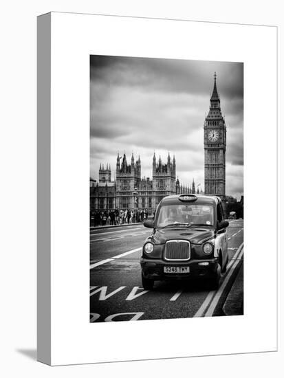 London Taxi and Big Ben - London - UK - England - United Kingdom - Europe-Philippe Hugonnard-Stretched Canvas