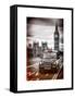 London Taxi and Big Ben - London - UK - England - United Kingdom - Europe-Philippe Hugonnard-Framed Stretched Canvas