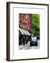 London Taxi and English Flag - London - UK - England - United Kingdom - Europe-Philippe Hugonnard-Framed Art Print