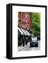 London Taxi and English Flag - London - UK - England - United Kingdom - Europe-Philippe Hugonnard-Framed Stretched Canvas