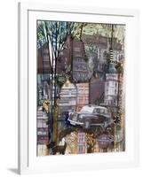 London Taxi-Oxana Zaika-Framed Giclee Print