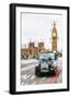 London Taxis II - In the Style of Oil Painting-Philippe Hugonnard-Framed Giclee Print