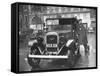 London Taxis-Hans Wild-Framed Stretched Canvas