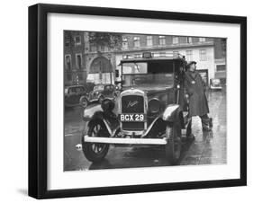 London Taxis-Hans Wild-Framed Photographic Print