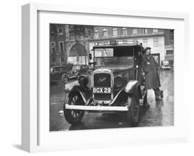 London Taxis-Hans Wild-Framed Photographic Print