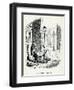 London Tea Stall 1836-George Cruikshank-Framed Art Print