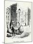 London Tea Stall 1836-George Cruikshank-Mounted Art Print