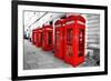 London Telephone Boxes-duallogic-Framed Photographic Print