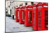 London-Telephone Covent Garden-null-Mounted Art Print