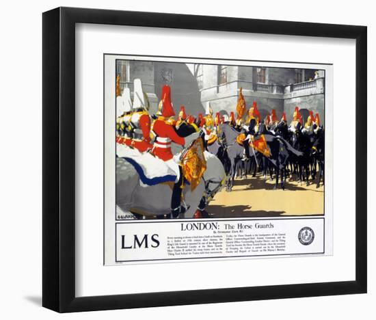 London: the Horse Guards-null-Framed Art Print
