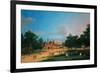 London: the Old Horse Guards and the Banqueting Hall, Whitehall, from Saint James's Park, 1749-Sir Lawrence Alma-Tadema-Framed Giclee Print