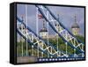London, the Tower of London and Tower Bridge, England-Paul Harris-Framed Stretched Canvas