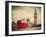 London, the Uk. Red Bus in Motion and Big Ben, the Palace of Westminster. the Icons of England in V-Michal Bednarek-Framed Photographic Print