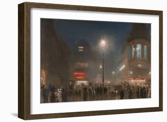 London Theatreland, c.1910-George Hyde Pownall-Framed Giclee Print