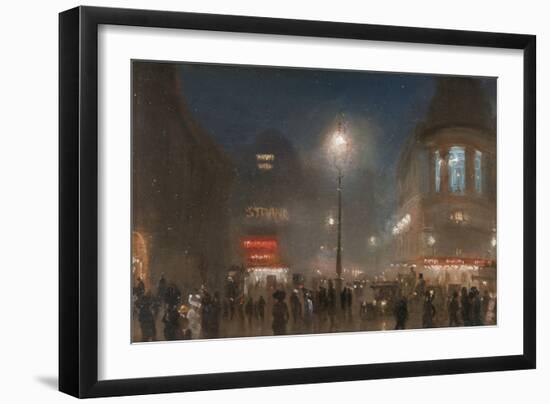 London Theatreland, c.1910-George Hyde Pownall-Framed Giclee Print