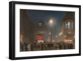 London Theatreland, c.1910-George Hyde Pownall-Framed Giclee Print