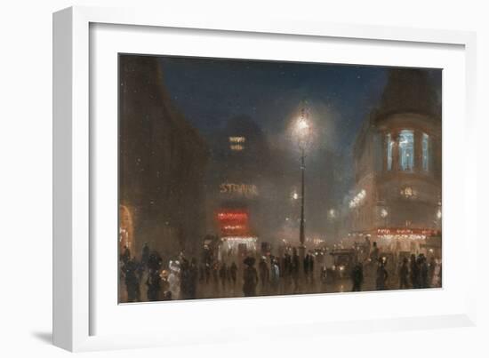 London Theatreland, c.1910-George Hyde Pownall-Framed Giclee Print