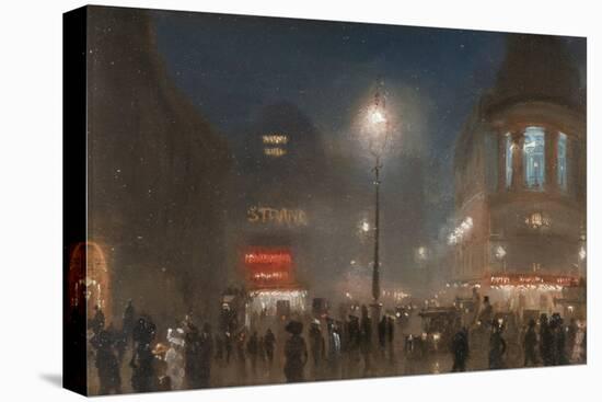 London Theatreland, c.1910-George Hyde Pownall-Stretched Canvas