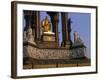 London, This Large Statue of Prince Albert in Hyde Park, Is Seated in a Vast Gothic Shrine, England-Paul Harris-Framed Photographic Print