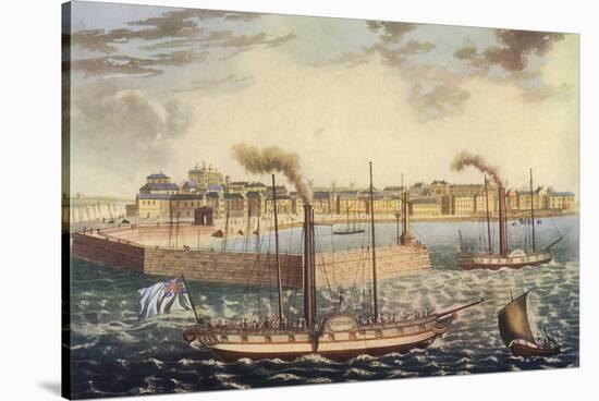 London to Margate 1821-J Hudson-Stretched Canvas