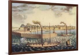 London to Margate 1821-J Hudson-Framed Art Print