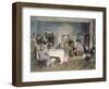 London to York - Time's Up! - an Incident in the Old Coaching Days, Published 1897 (Aquatint)-Walter Dendy Sadler-Framed Giclee Print