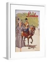 London Touring Suite-null-Framed Art Print