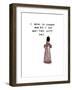 London Tourist-Hanna Melin-Framed Giclee Print