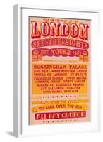 London Tours '53-The Vintage Collection-Framed Art Print